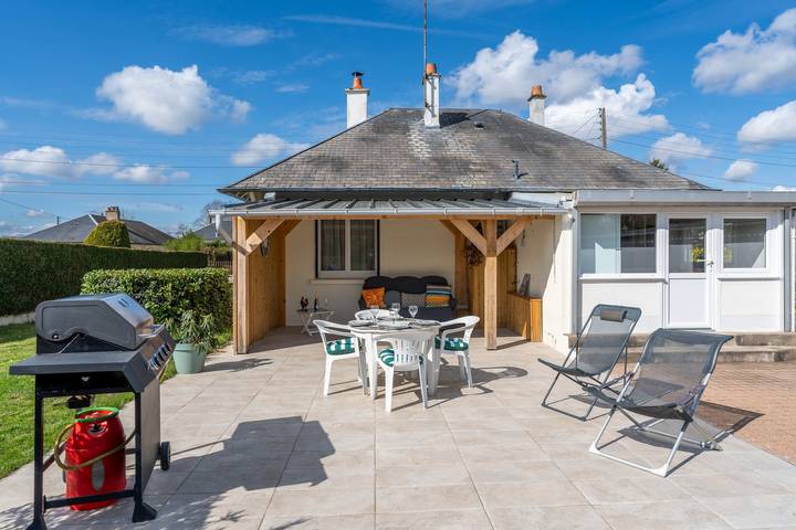 Maison de vacances pour 4 personnes, avec terrasse et jardin à Cour-Cheverny