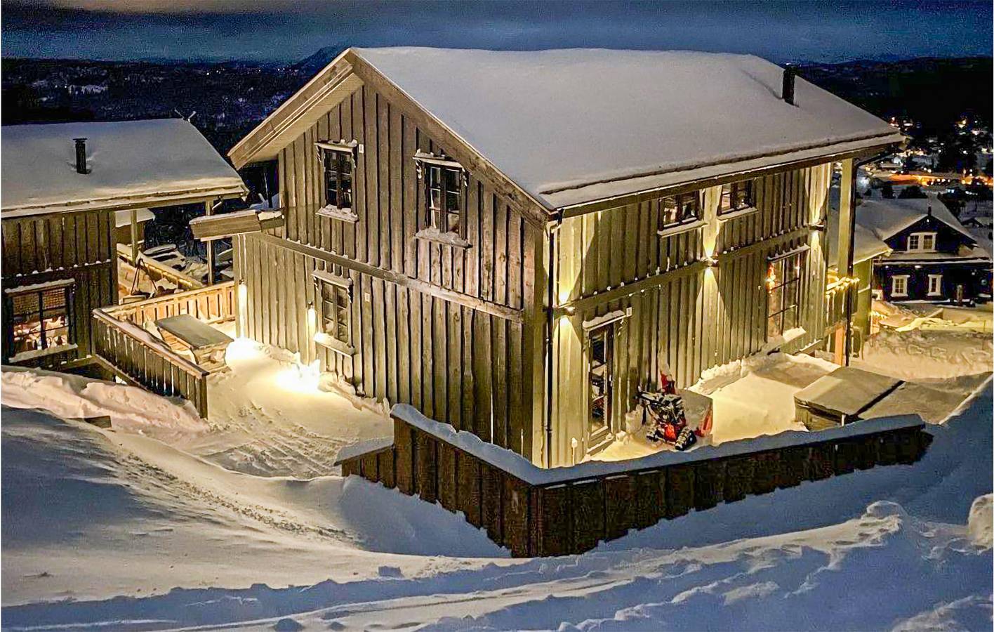 Ferienhaus für 11 Personen mit Sauna in Vinje