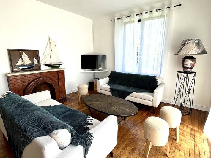 Ferienhaus für 9 Personen, mit Terrasse und Garten in Groix