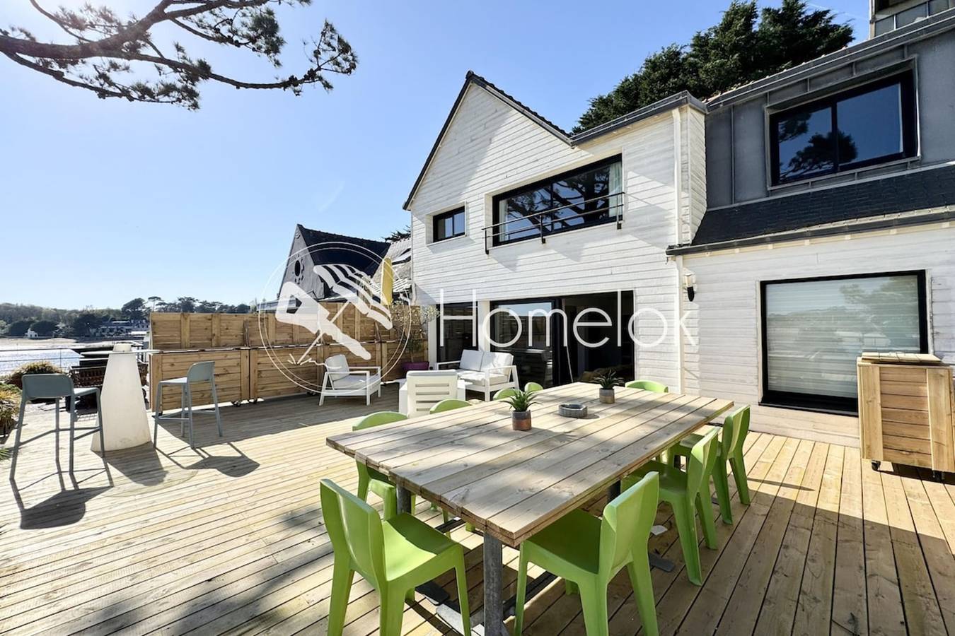 Ganze Wohnung, Ferienwohnung für 10 Personen mit Terrasse in Guidel, Côte des Mégalithes