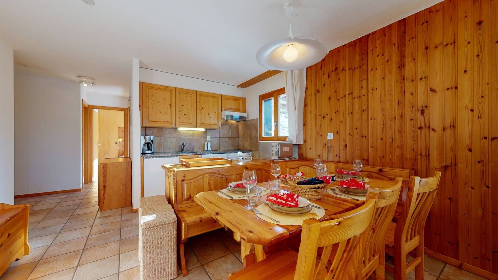 Ganze Wohnung, Crêtes X1 023 - Sunny apartment 5 pers in Veysonnaz, Walliser Alpen