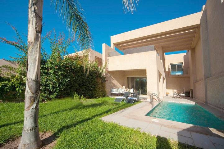 Villa pour 6 personnes, avec vue ainsi que piscine et jardin, animaux acceptés à Marrakech - 2