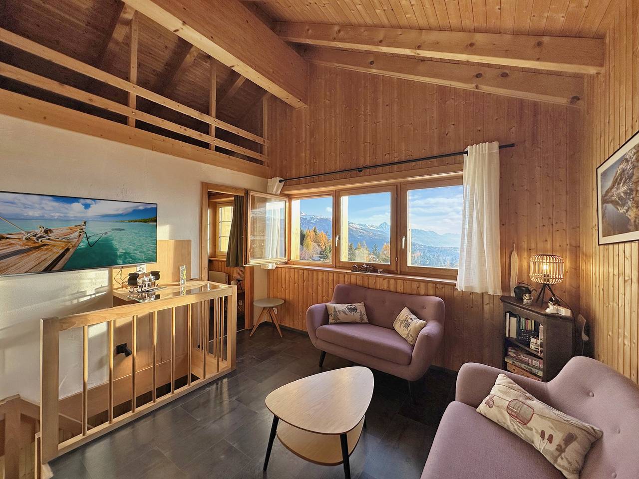 Tiny House facing the Alps - Ski in and out in Ayent, Sion - Sierre & Umgebung