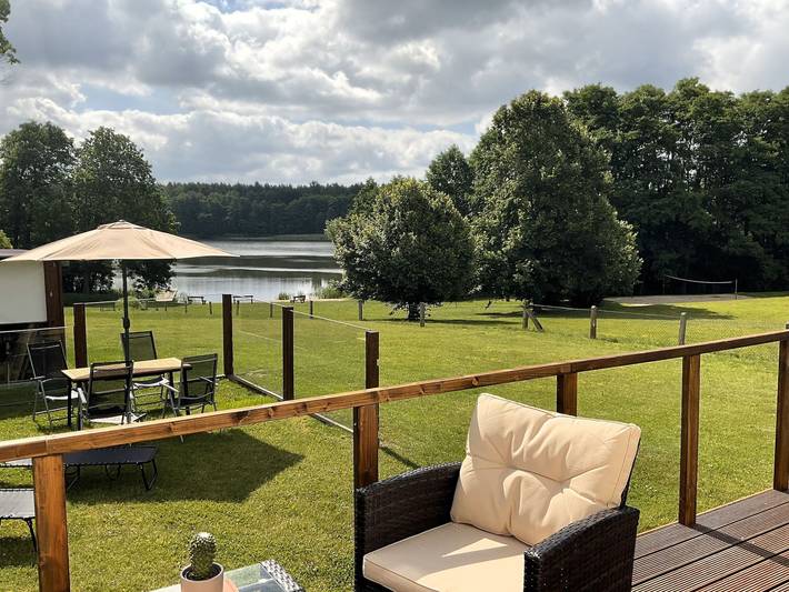 Ferienhaus für 2 Personen, mit Terrasse und Garten sowie Seeblick in Zehna - 4