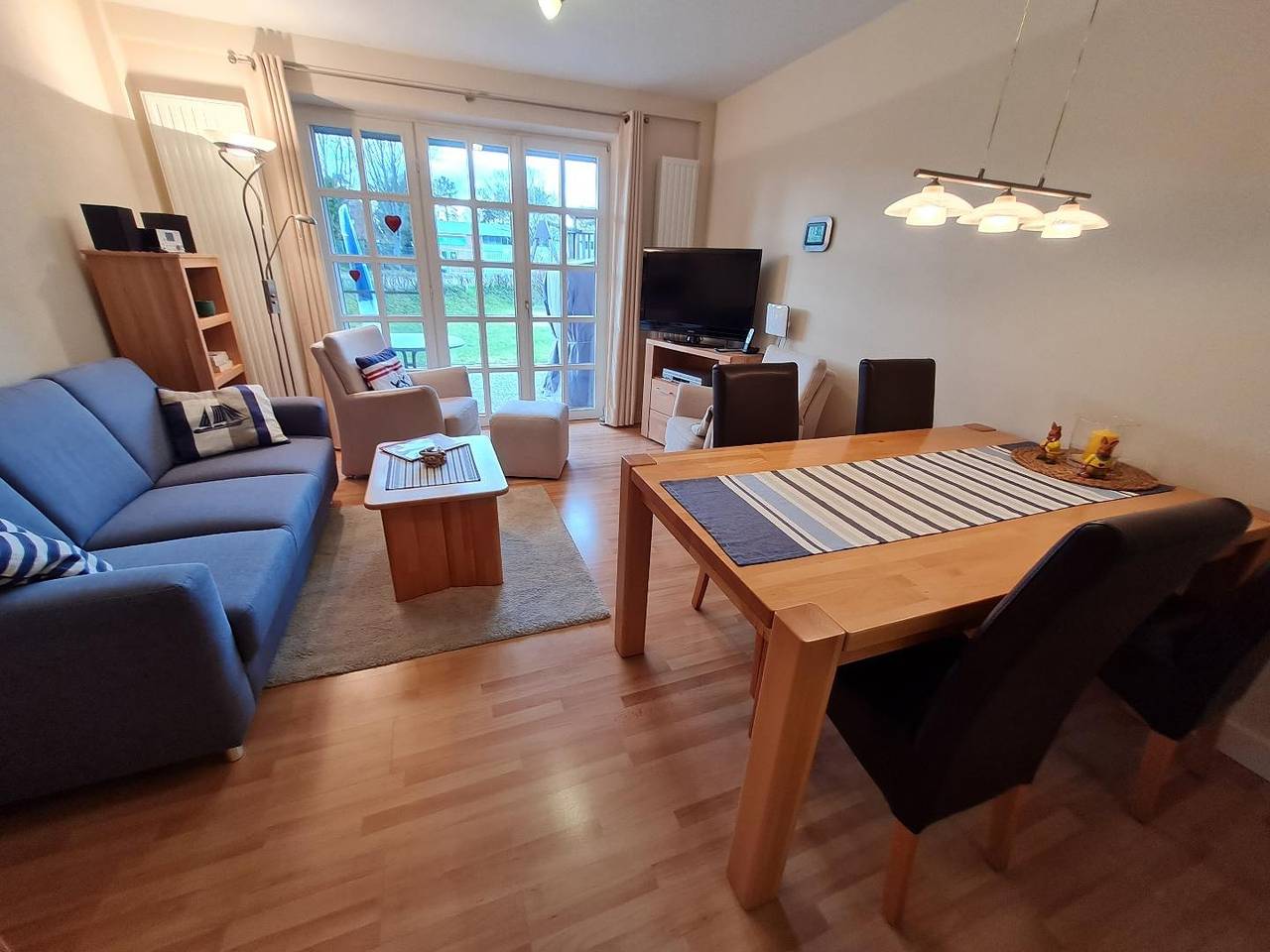 Ferienreihenhaus Lerius - mit Strandkorb auf der Terrasse in Wyk auf Föhr (Stadt), Wyk auf Föhr