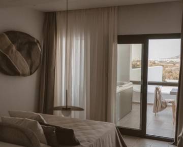 Villa für 2 Personen, mit Terrasse und Meerblick auf Naxos