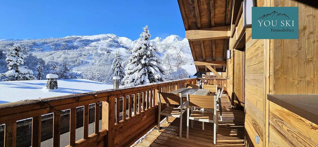 Chalet pour 8 personnes, avec balcon et vue à Saint-Sorlin-d'Arves - 3