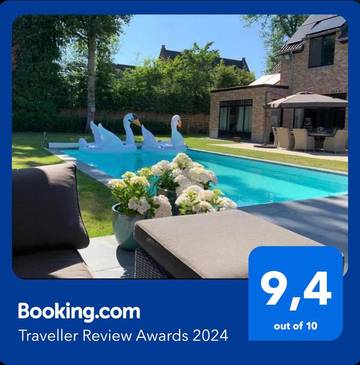 Cottage pour 2 personnes, avec vue ainsi que jardin et piscine, adapté aux familles à Genk
