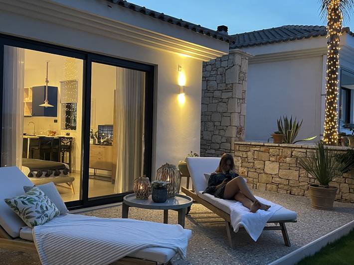 Gîte pour 2 personnes, avec vue sur l’océan ainsi que jardin et terrasse dans Laganas - 3