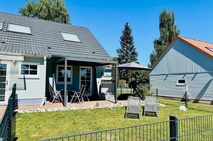 Ferienhaus für 5 Personen, mit Garten, mit Haustier in Lütow