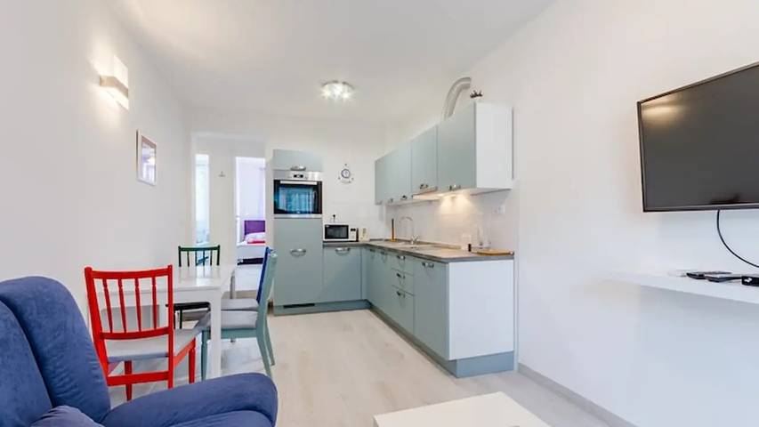 Ferienwohnung für 7 Personen, mit Garten