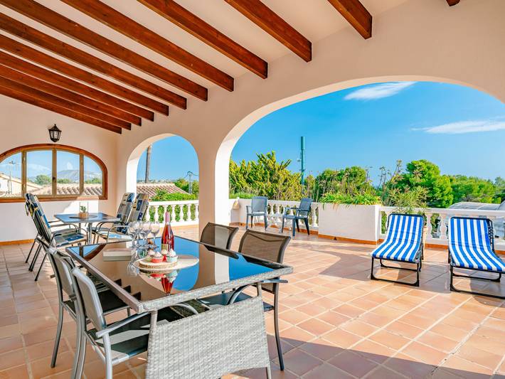 Ferienhaus für 10 Personen, mit Pool und Balkon sowie Garten an der Costa Blanca - 2