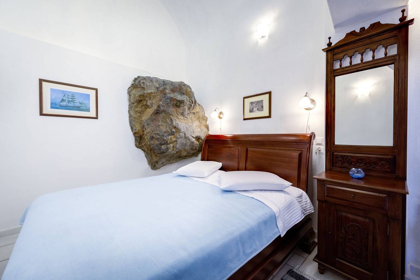 Villa für 2 Personen mit Meerblick in Oia, Santorin