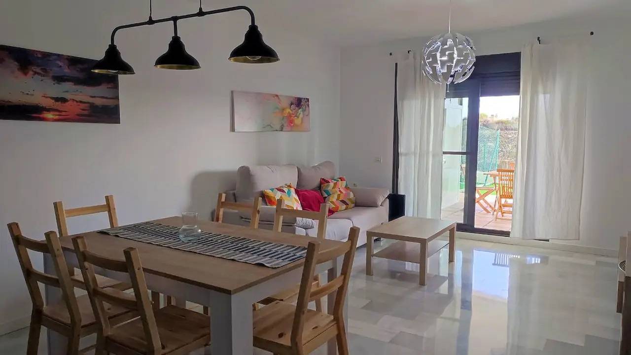 Apartamento de férias inteiro, Apartamento de férias para 7 pessoas com terraço in Urbanizacion Costa Esuri, Ayamonte