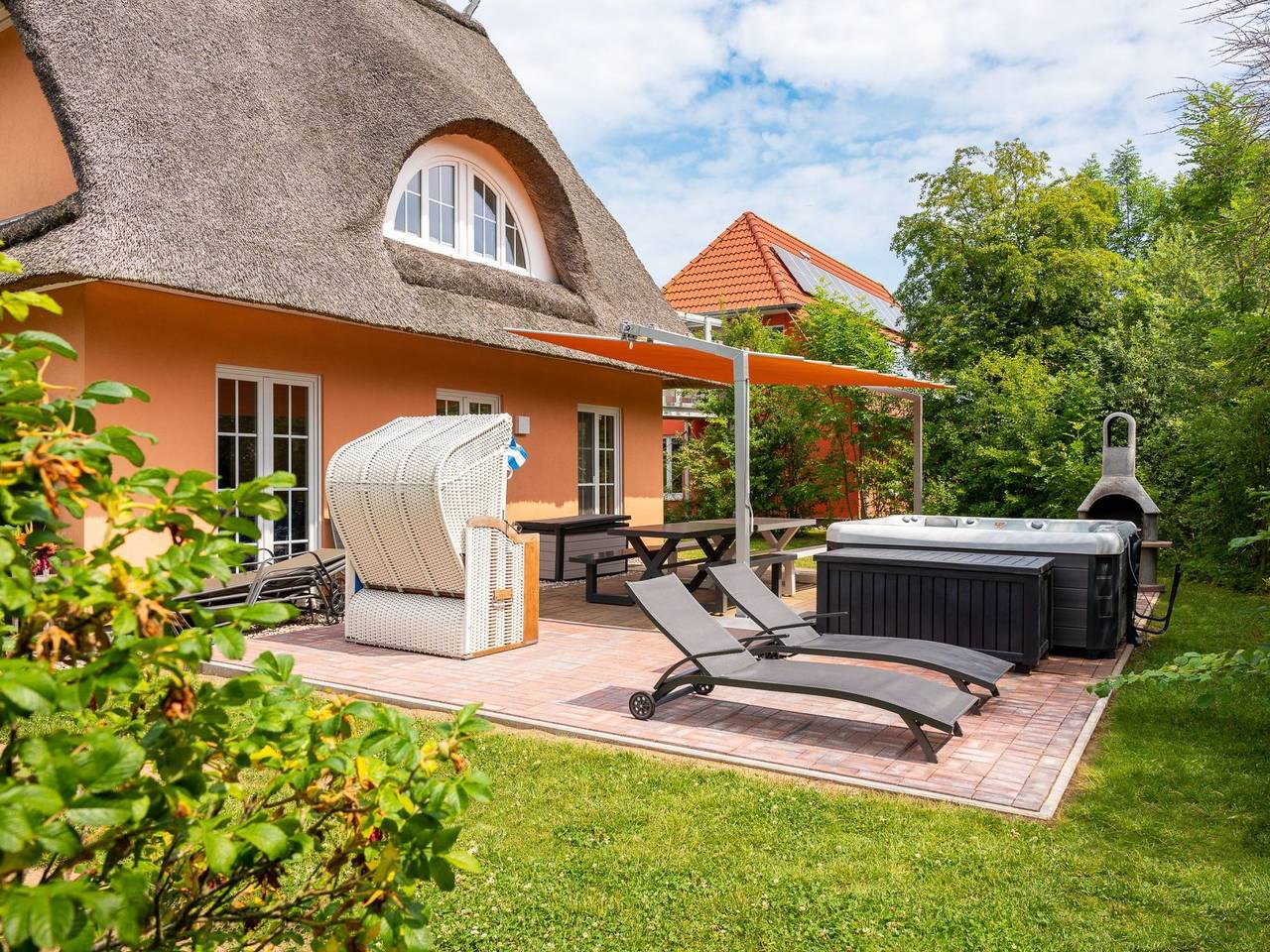 Reethaus Remy Luxus in Beckerwitz in Gramkow, Hohenkirchen