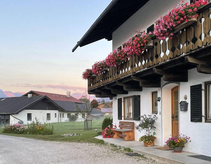 Ferienwohnung für 2 Personen, mit Balkon und Ausblick am Walchensee