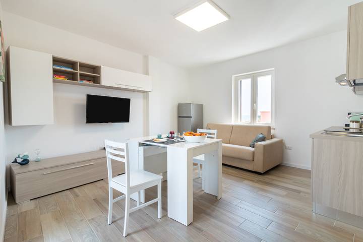 Maison de vacances pour 4 personnes, avec Balcon et Jacuzzi à Bari