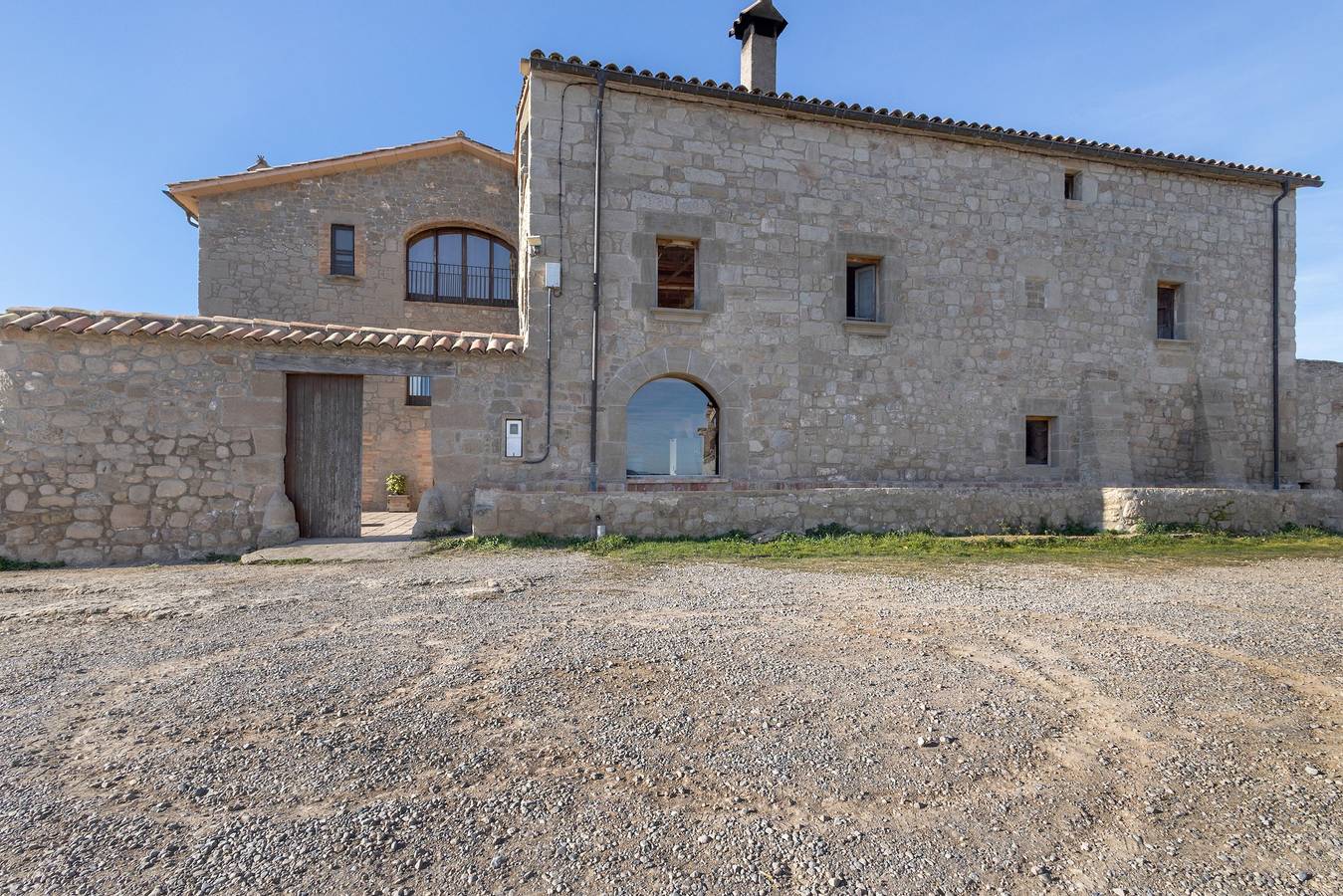 Finca 'Cal Cirera' mit Bergblick, Wi-Fi und Klimaanlage in Casserres, Barcelona Provinz