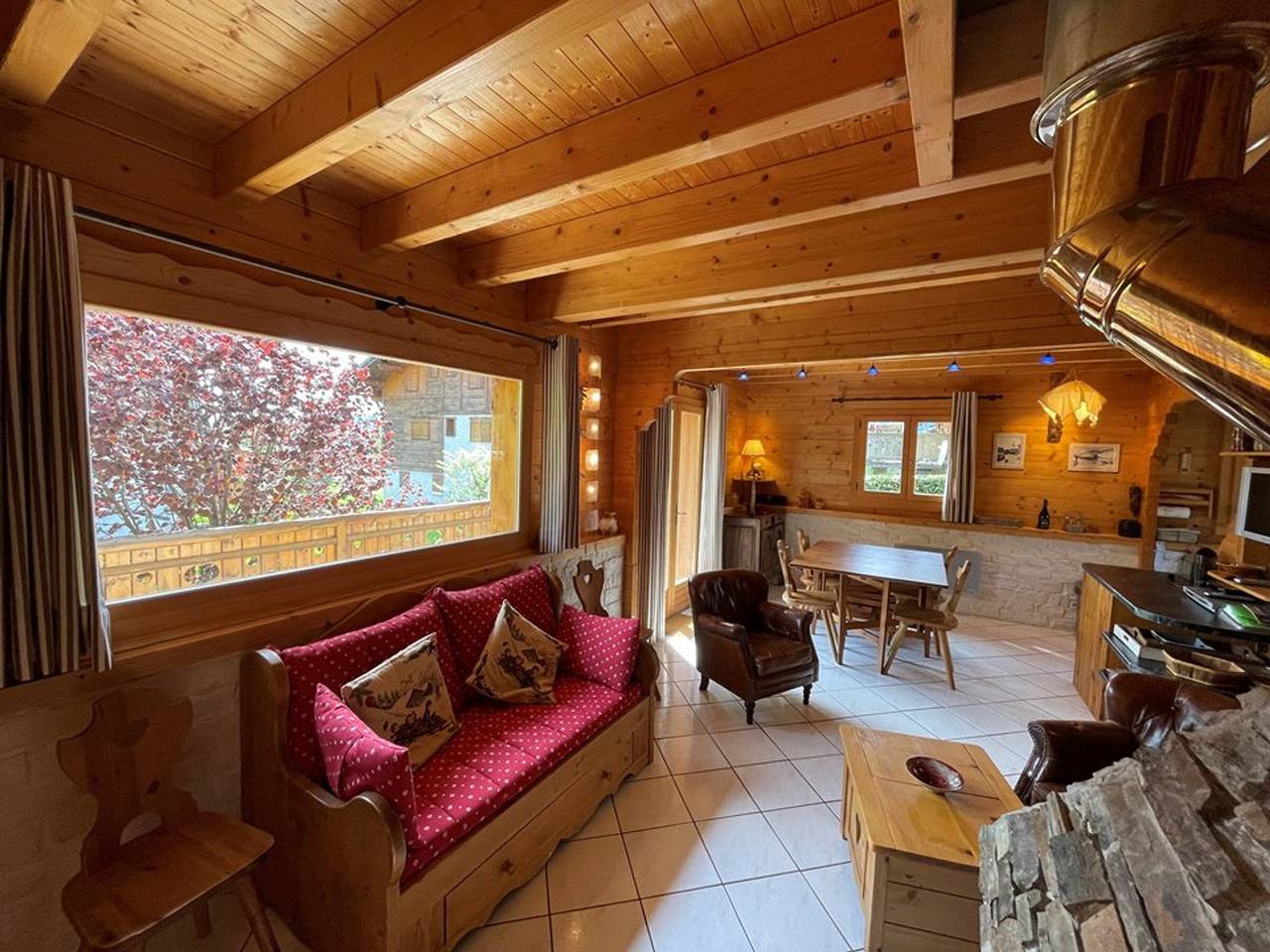 Chalet chaleureux 8 pers, 5 ch, cheminée, proche pistes, Crest-Voland in Crest-Voland, Région d'Albertville