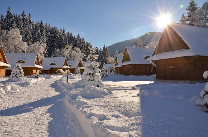 Aparthotel dla 6 osób, z basen i sauna oraz ogród i widok, zwierzęta dozwolone w Słowacja