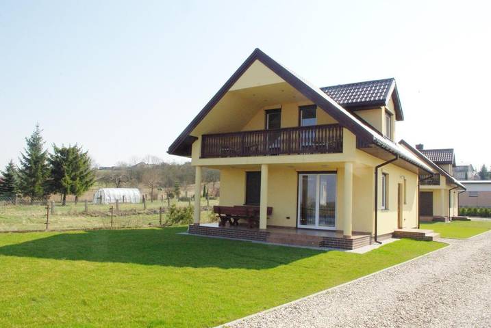 Dom wakacyjny dla 8 osób, z Balkon i Taras oraz Ogród i Widok w Goniądz