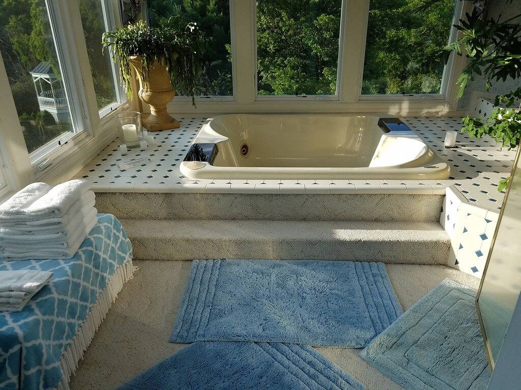 Monet Honeymoonsuite Elegant Lrg 2rm w / Balkon in Villa / Mountn ~ Weide-Pool-Blick in Loudoun County