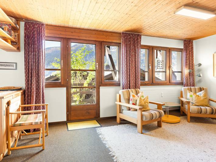 Ferienwohnung für 2 Personen, mit Terrasse und Garten sowie Ausblick in der Aletsch Arena - 3