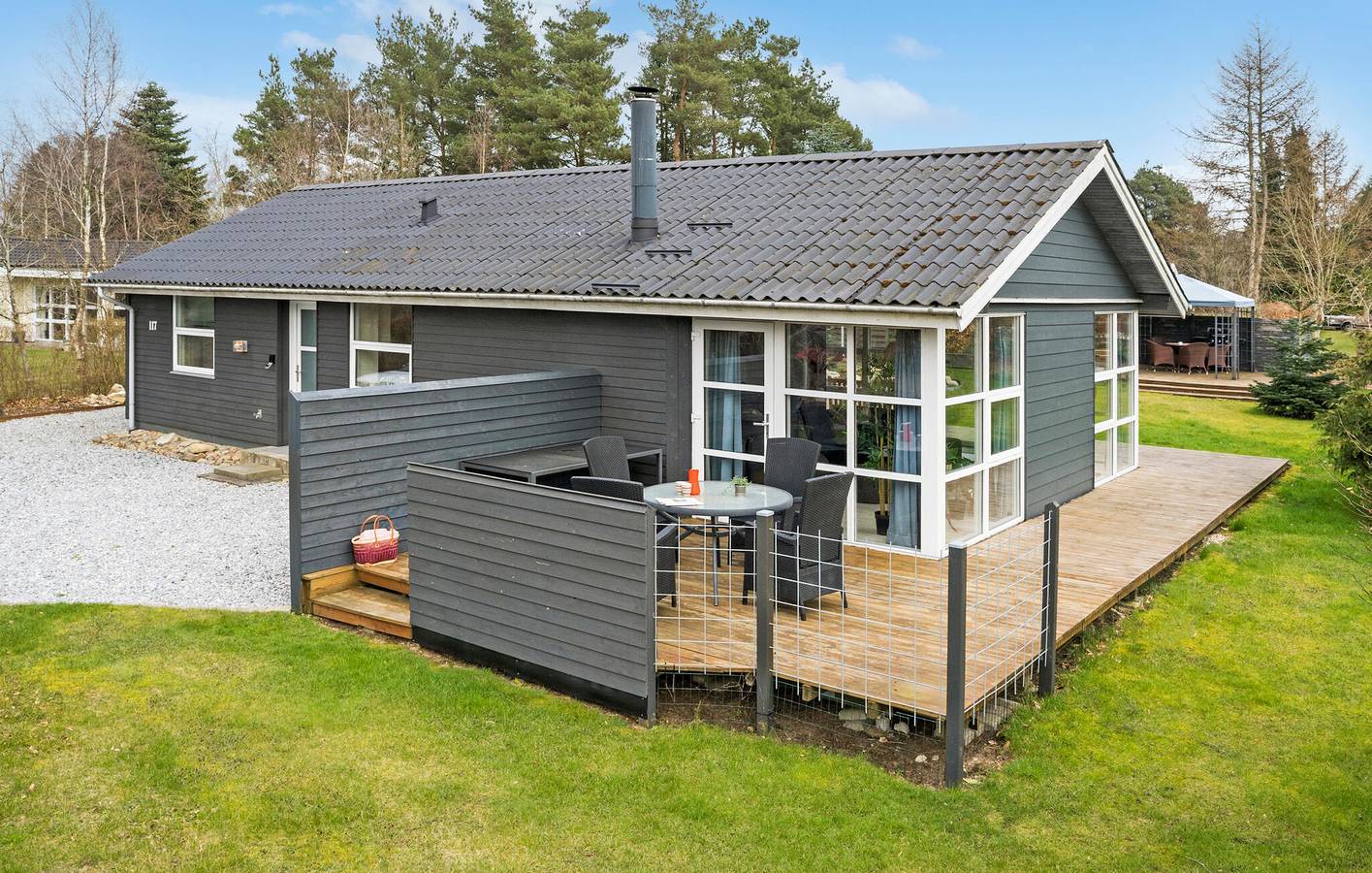 Feriehus for 6 personer med terrasse in Silkeborg Kommune