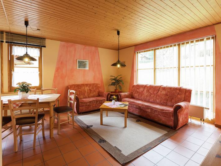 Ferienhaus für 7 Personen, mit Terrasse und Pool sowie Garten, mit Haustier in Sachsen - 4