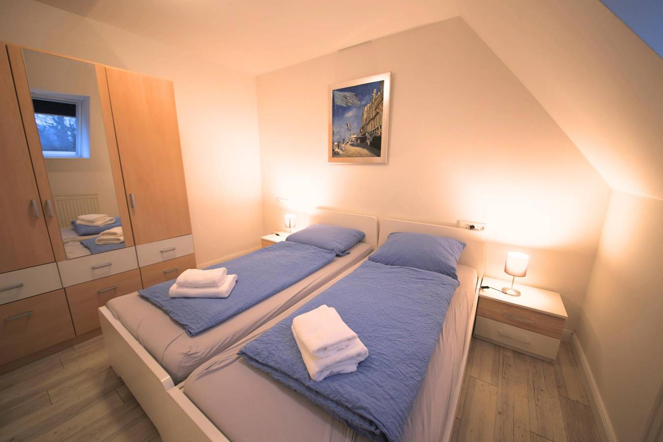 Ganze Wohnung, Appartment 5 im Appartementhaus Schleiblick 1. Og in Ekenis, Boren