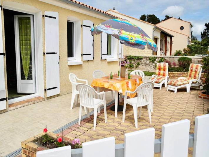 Location de vacances pour 4 personnes, adapté aux familles à Brem-sur-Mer