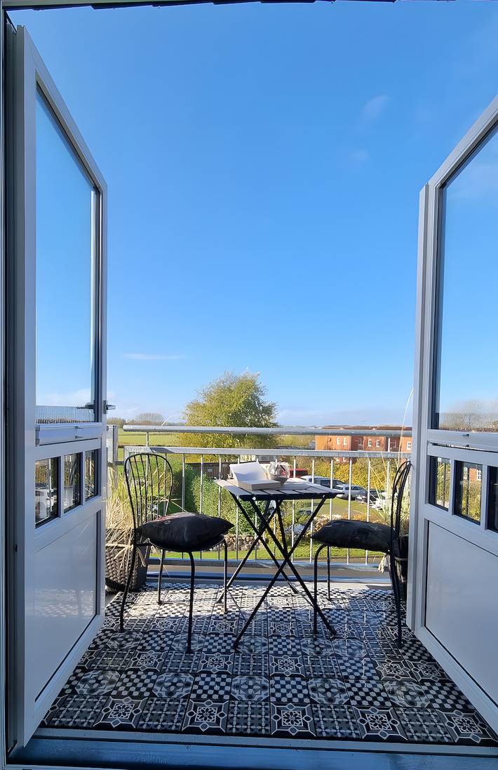 Ferienwohnung für 4 Personen, mit Balkon, kinderfreundlich in Biikebrennen