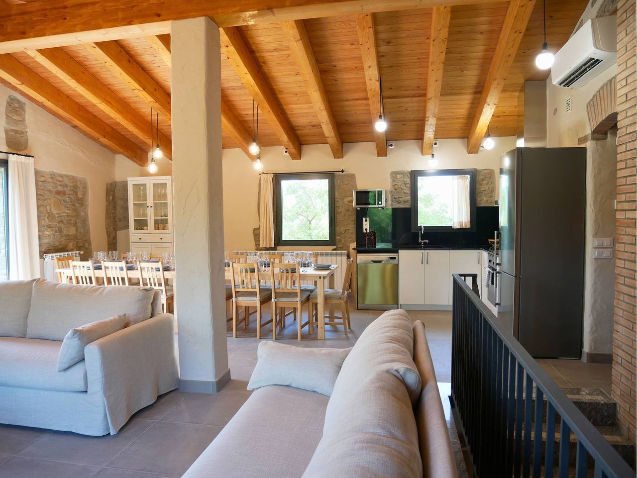 Casa Rural 'La Rossa' con Vistas a la Montaña, Piscina Privada y Wi-Fi in San Miguel de Campmajor, Pla de l'Estany