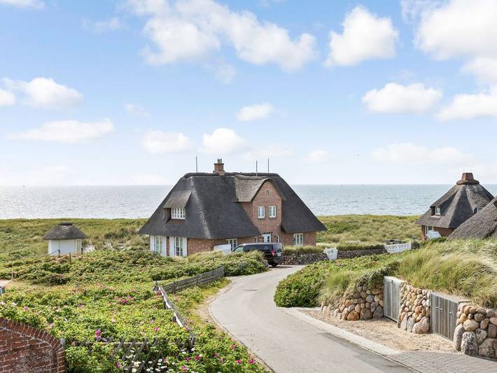Ferienhaus mit meerblick für 8 Personen, mit Balkon und Terrasse sowie Garten in Hörnum