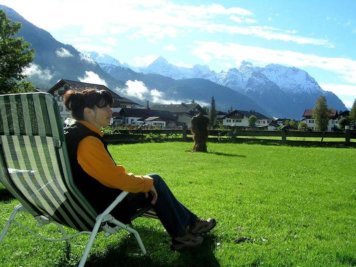 Ferienwohnung für 4 Personen, mit Garten und Terrasse in Krün - 4