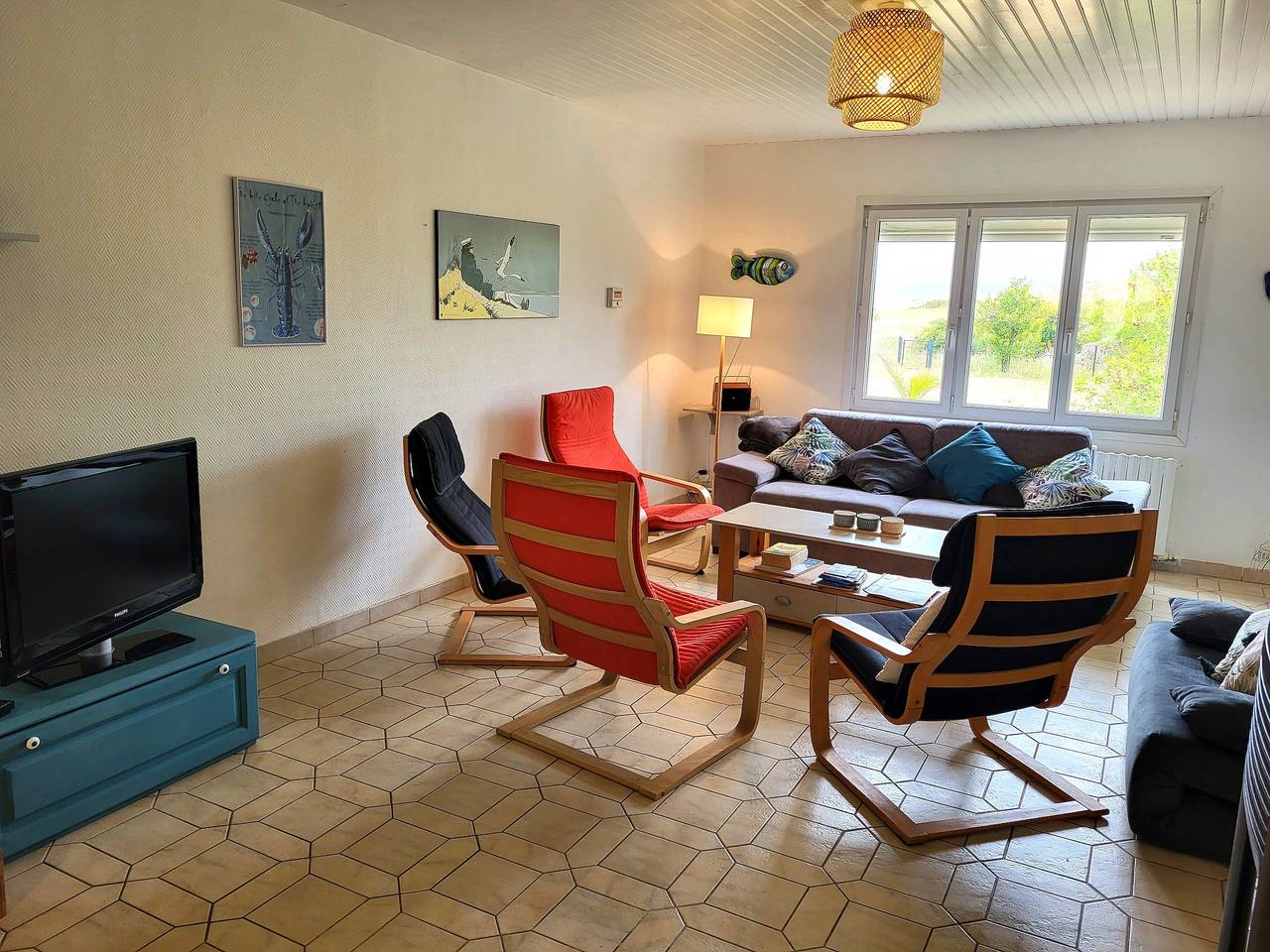 Ferienhaus „Seaside, Les Fleurs“ mit Gemeinschaftsterrasse, privatem Garten und Wlan in Créances-Plage, Créances