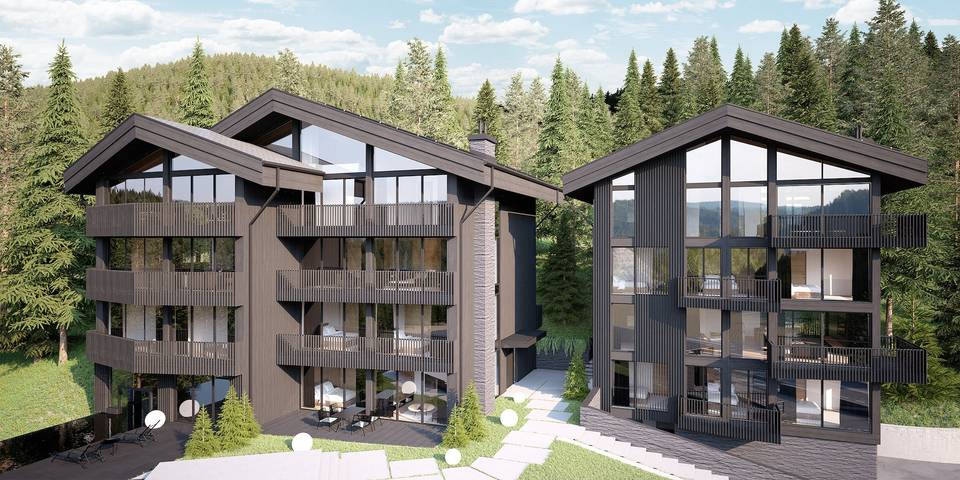 Appartement de vacances entier, Blacksummit Wohnungen - Studio 4 Vorab für 2 Personen in Laax GR 1, Laax