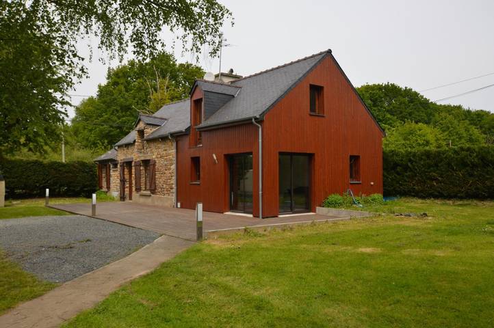 Gîte pour 15 personnes, avec jardin et terrasse dans Gosné