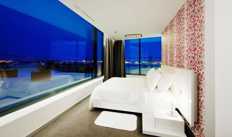 Hôtel pour 2 personnes, avec terrasse et piscine ainsi que jacuzzi et sauna, animaux acceptés à Bratislava