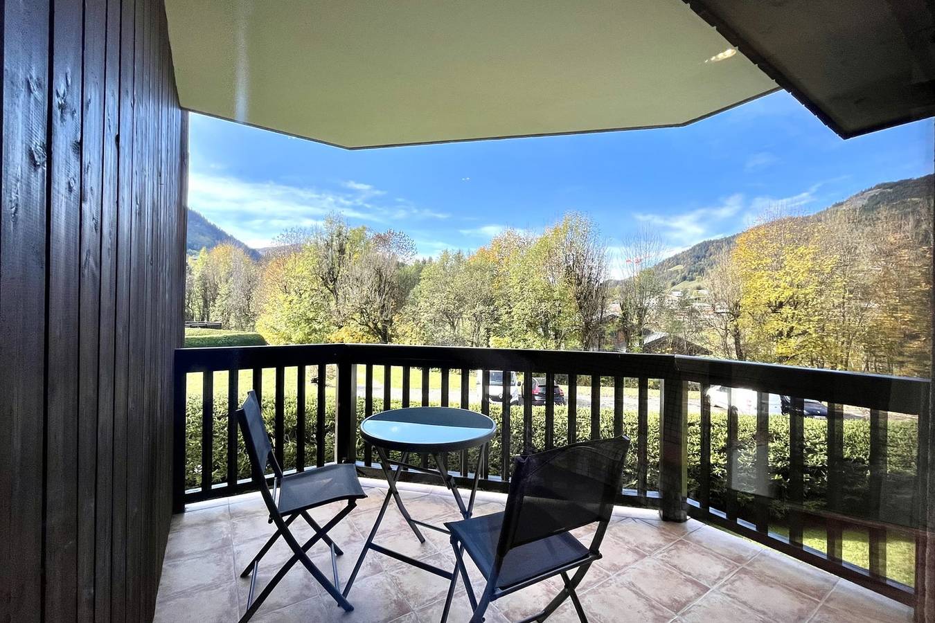 Gehele studio, Studio voor 3 personen met balkon in Megève, Pays du Mont-Blanc