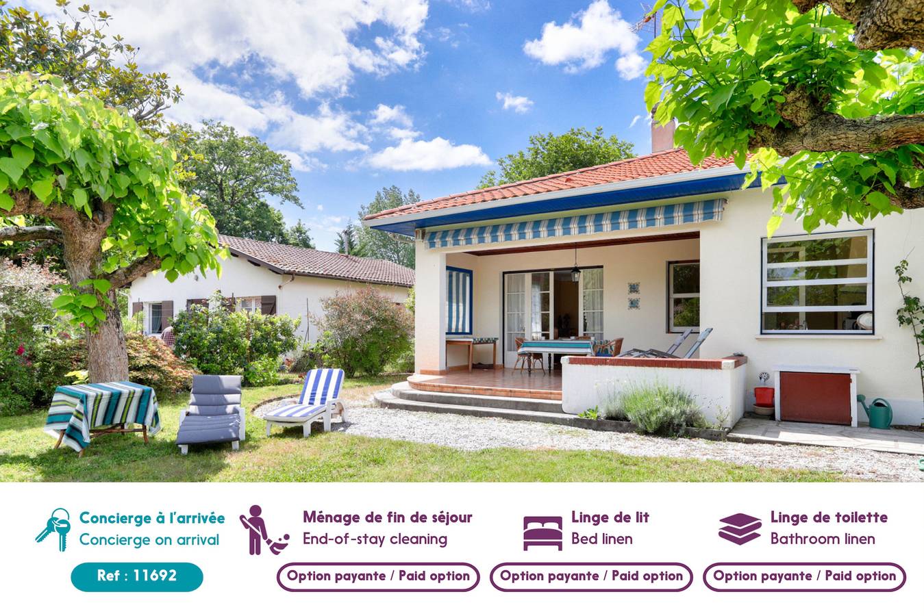 Maison avec jardin à 1km de la plage du Mauret in Andernos-les-Bains, Arcachon region