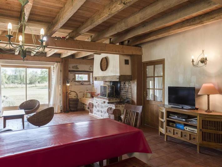 Maison de vacances pour 10 personnes, avec jardin et terrasse