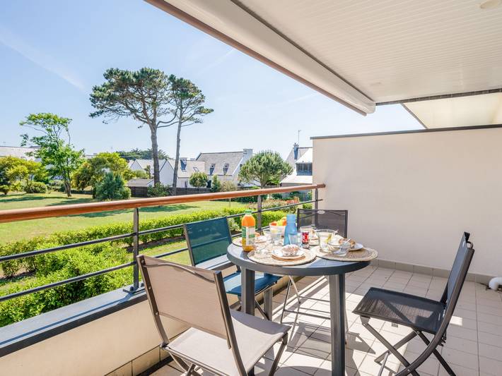 Ferienwohnung für 4 Personen, mit Terrasse und Garten in Quiberon