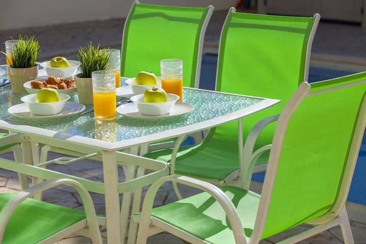 Villa mit pool für 6 Personen, mit Balkon/Terrasse und Pool auf Zypern - 4