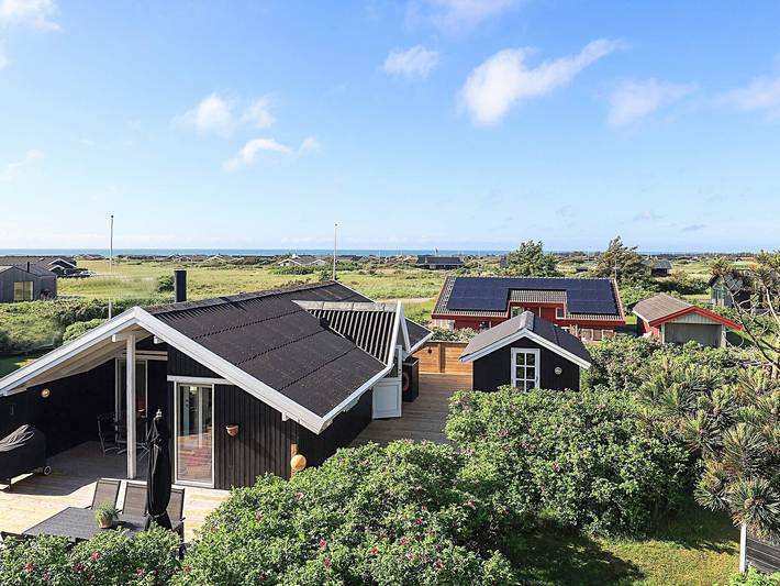 Ferienhaus für 6 Personen, mit Terrasse in Dänemark an der Nordsee