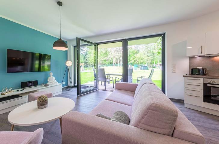 Apartamento de vacaciones para 4 personas, con jardín y sauna - 1