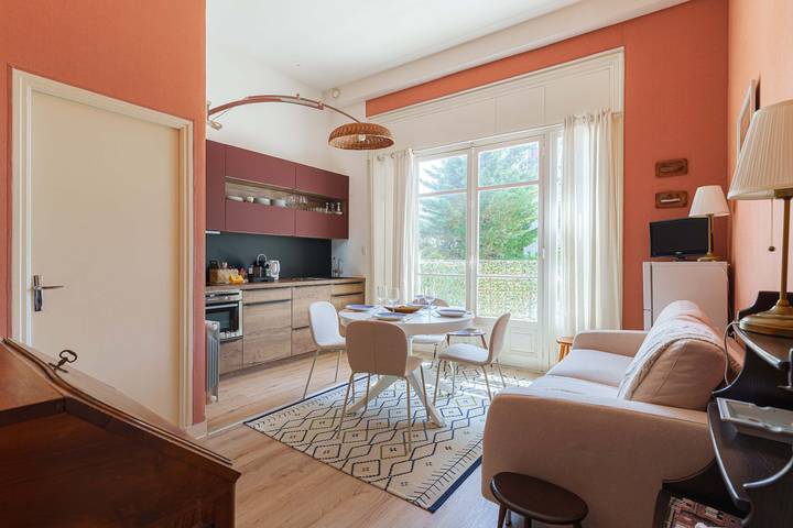 Apartamento para 4 personas, con jardín en Deauville