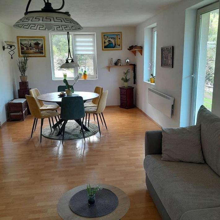 Appartement de vacances pour 6 personnes, avec jardin et vue, animaux acceptés - 1