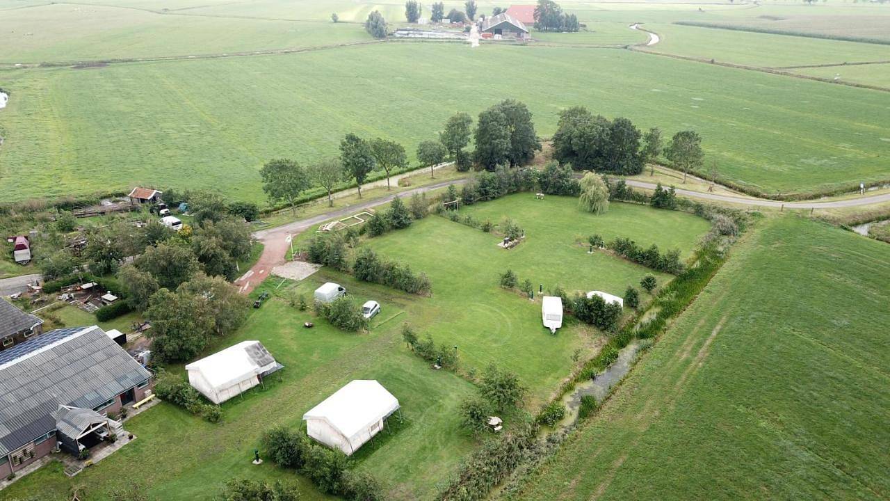 Quadruple Room with Terrace in Nationaal Park De Alde Feanen