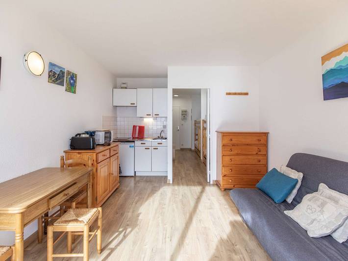 Gîte pour 4 personnes, avec balcon, animaux acceptés dans La Mongie - 3